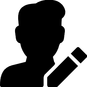 Schreibender Benutzer